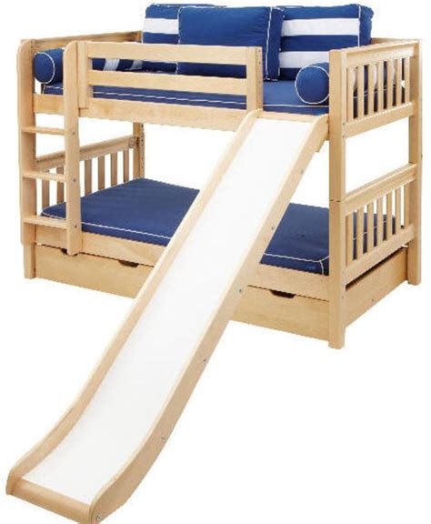 12 best Kids' Beds with Slides images on Pinterest | Lofted beds, Low loft beds and Bed ideas