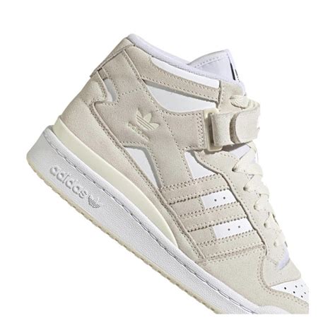 adidas Originals Forum Mid sneakers wit/beige | wehkamp