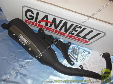 Exhaust Giannelli Go Original Type For Scooter Aprilia Sr Piaggio