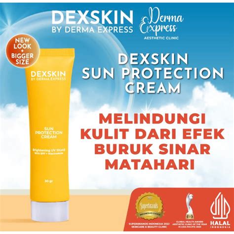 Jual New Dexskin By Derma Express Dexskin Sun Protection Cream 10gr