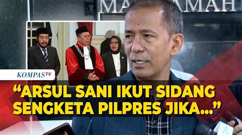 MK Kalau Enggak Ada Yang Keberatan Arsul Sani Ikut Tangani Sengketa