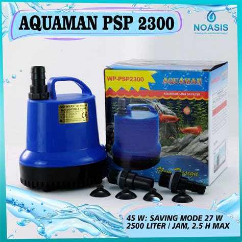 Pompa Air Celup Aquarium W Aquaman Wp Psp Psp Kolam Ikan