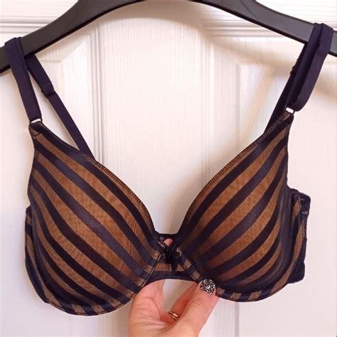 Maidenform Intimates Sleepwear Maidenform Black And Nude Bra With Underwire Sz D Poshmark