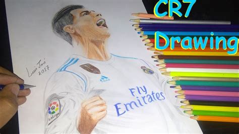 Cristiano Ronaldo Desenho Realista - 8