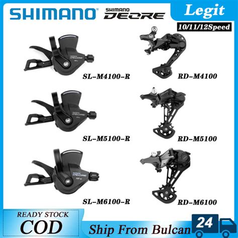 Shimano Deore M4100 M5100 M5120 M6100 Shifter Lever Derailleurs 10 11