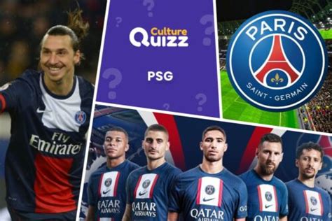 Quiz Club Du Paris Saint Germain PSG Football Niveau Difficile