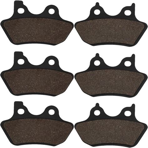 Cyleto Front Rear Brake Pads For Harley Davidson Vrsca Vrod Vrscb V