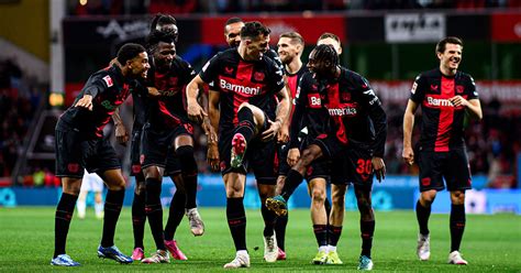 Vidéo Bundesliga Leverkusen s offre un record de 33 matchs consécutif