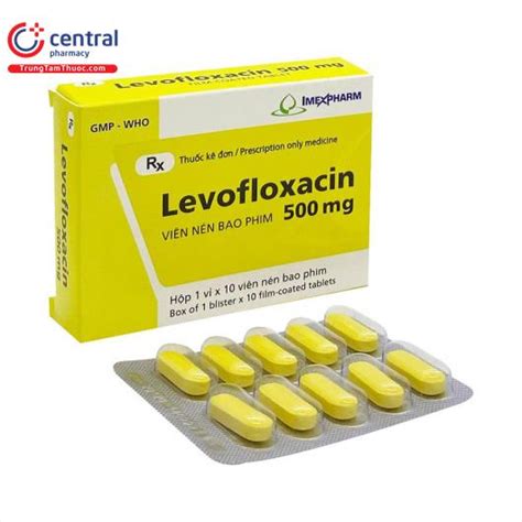 ChÍnh HÃng Thuốc Levofloxacin 500mg Imexpharm điều Trị Nhiễm Khuẩn