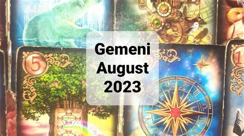 Gemeni Tarot Horoscop Luna August 2023 YouTube