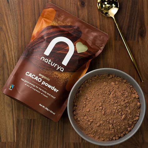 Naturya Organic Cacao Powder Fair Trade 125g - Premium Quality