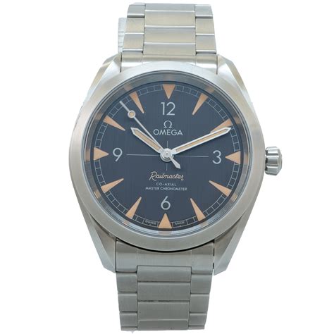 Omega Seamaster Railmaster Co-Axial Chronometer 40mm - Inventory 4123 ...