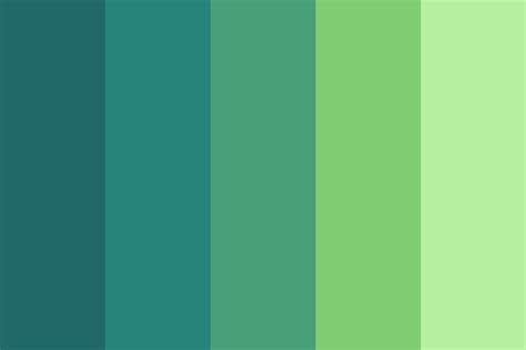 so much green Color Palette | Green colour palette, Color palette ...