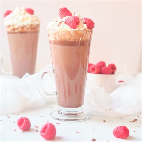 Easy Milk Chocolate Raspberry Hot Cocoa Recipe Mama Likes To Cook