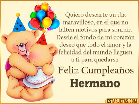 Feliz Cumpleanos Para Hermano