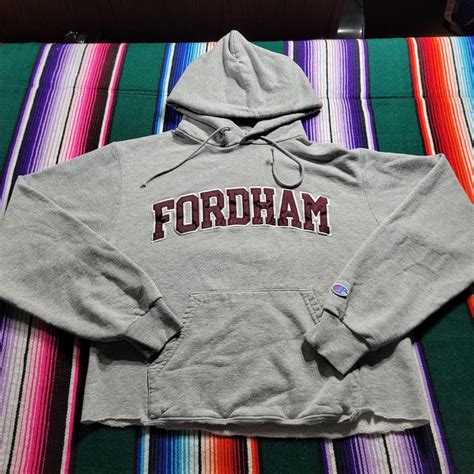 Fordham University New York City Champion Patch Work... - Depop