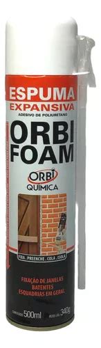 Espuma Expansiva Orbi Foam 340g 500ml