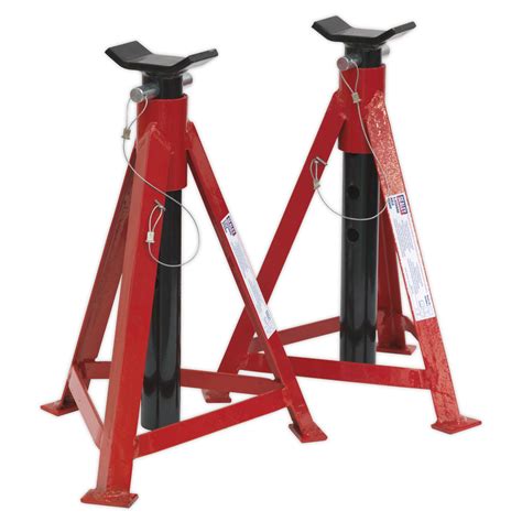 Axle Stands Pair Tonne Capacity Per Stand As Sealey