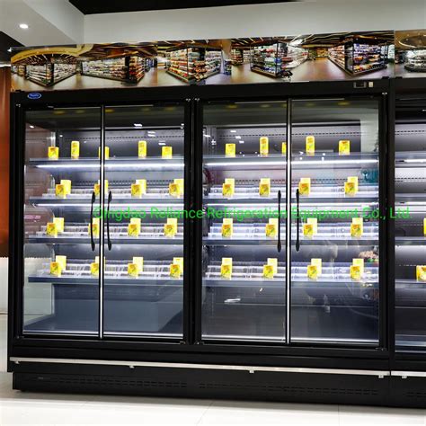 China Commercial Display Fridge For Supermarket Refrigeration Equipment