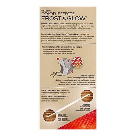 Revlon Frost Glow Color Effects Hair Highlighting Kit Cap Hook Honey Blonde EBay