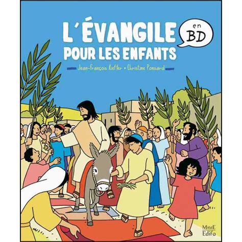 L Vangile Pour Les Enfants En Bd Jean Fran Ois Kieffer La Centrale