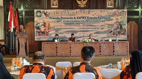 Sukarso Terpilih Kembali Sebagai Ketua MPC Pemuda Pancasila Kota Blitar