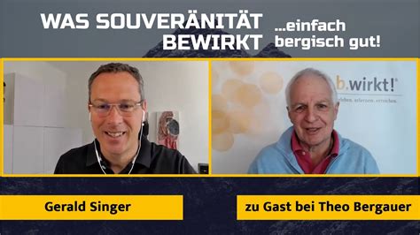 Souveränität Talk 26 mit Gerald Singer Energieboost durch