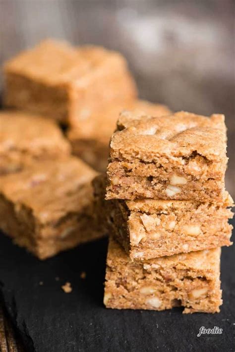 Brown Butter Blondies Recipe Self Proclaimed Foodie