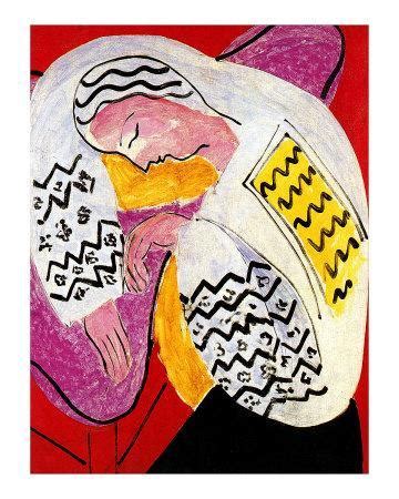 Woman In A Purple Coat 1937 Giclee Print By Henri Matisse Art