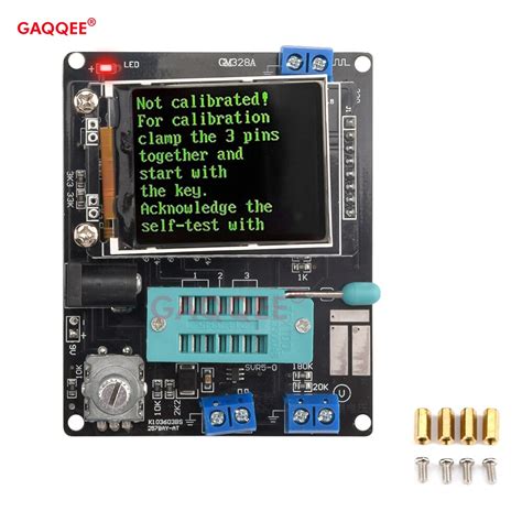 Gm A Lcd Transistor Tester Lcr Capacit Ncia Esr Tens O Medidor De