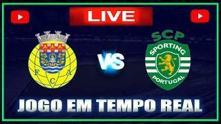 AROUCA X SPORTING AO VIVO PORTUGAL 2023 ACOMPANHAMENTO DO JOGO