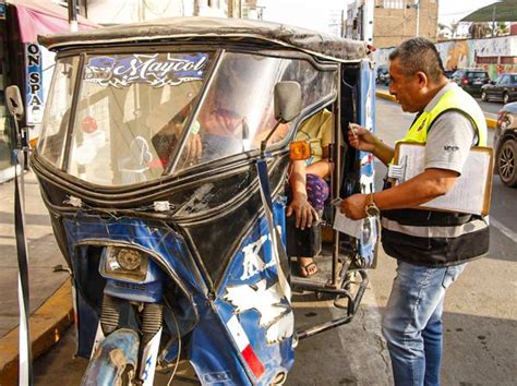 Contin An Operativos Inopinados Contra El Transporte Informal De