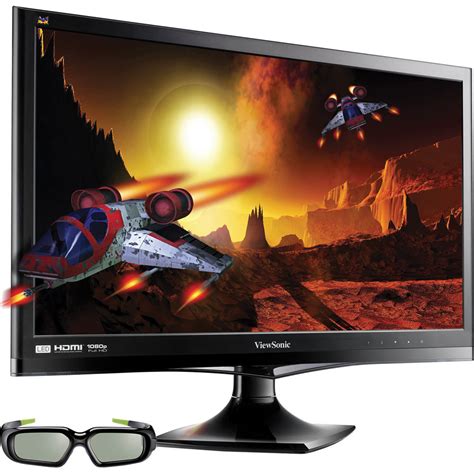 ViewSonic V3D245 Full HD 24" 3D-Ready LED-Backlit V3D245