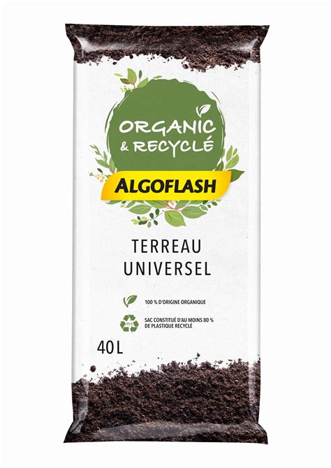 Terreau Universel ALGOFLASH 40 L Leroy Merlin