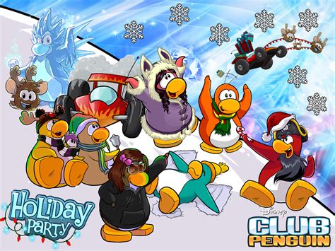 User Blogkhantar07club Penguin 2012 Party Wallpapers Club Penguin