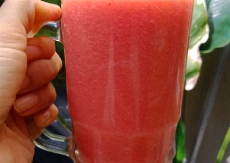 Resep Menu Diet Jus Stroberi Nanas Semangka Oleh Dapurdinar Cookpad