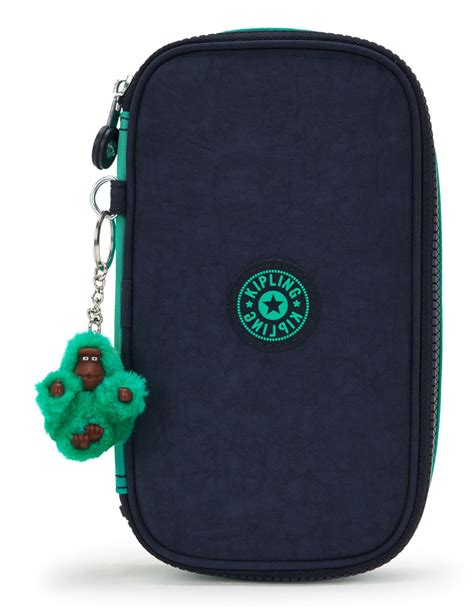 Kipling Pens Pencase M Blue Green Bl Modeherz