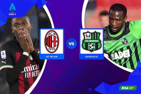 Live Streaming Serie A Di Vidio Ac Milan Vs Sassuolo 29 Januari 2023