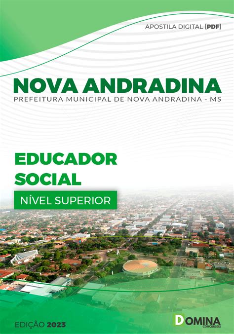 Apostila Digital Pref Nova Andradina MS 2023 Educador Social