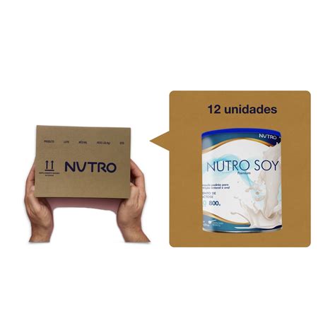 Nutro Premium Soy Lata 800g Caixa 12 Unidades Shopee Brasil