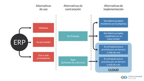 SaaS El modelo de suscripción para usar el ERP Evaluando ERP