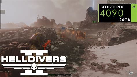 Helldivers On Estanu K Rtx Gb P Maximum Graphics