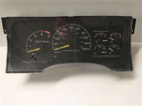 C K Truck Suburban Tahoe Instrument Gauge Cluster Speedo Tach