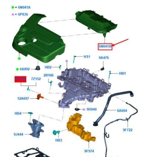 Ford Mondeo Focus Kuga Galaxy 2 0 TDCI Iniettore Copertura Citroen