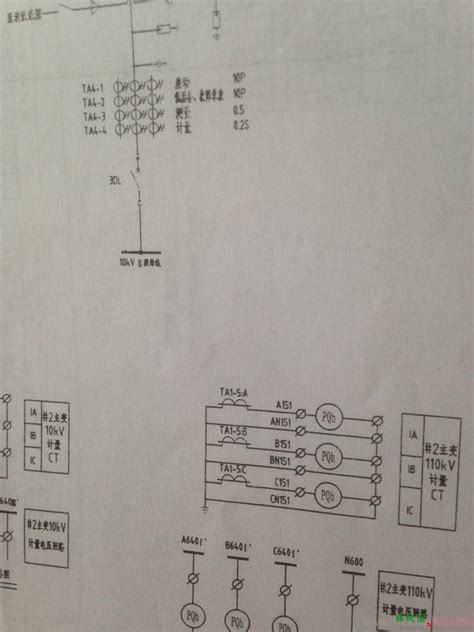 电气一次主接线图符号 接线图网