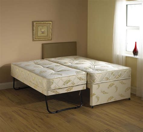 Windsor White 3 in 1 Guest Bed Pull Out Trundle with Mattresses