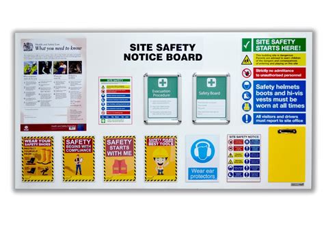 Site Safety Notice Board Gandi Training Academy