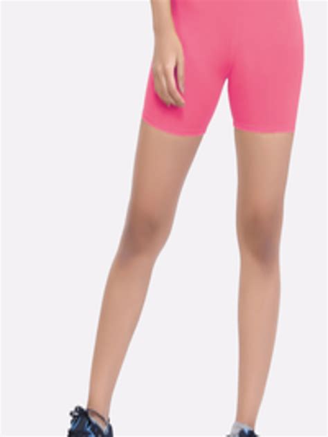 Buy Laasa Sports Women Pink Skinny Fit Training Or Gym Sports Shorts Shorts For Women 18462914