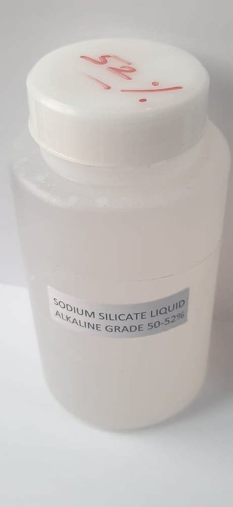 Liquid Alkaline Sodium Silicate At Rs Kg Alkaline Sodium