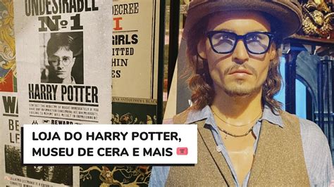 VLOG NY 7 LOJA DO HARRY POTTER MADAME TUSSAUDS DONUTS FAMOSO E MAIS